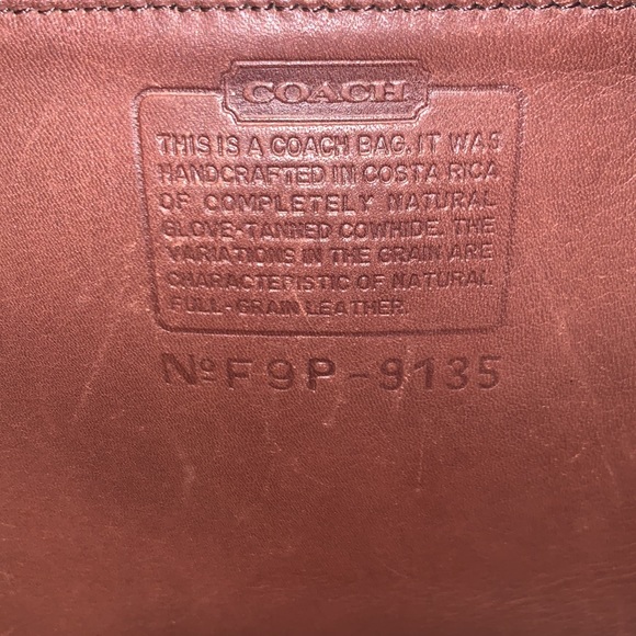 Coach leather purse #9135 (Vintage) - Picture 4 of 13